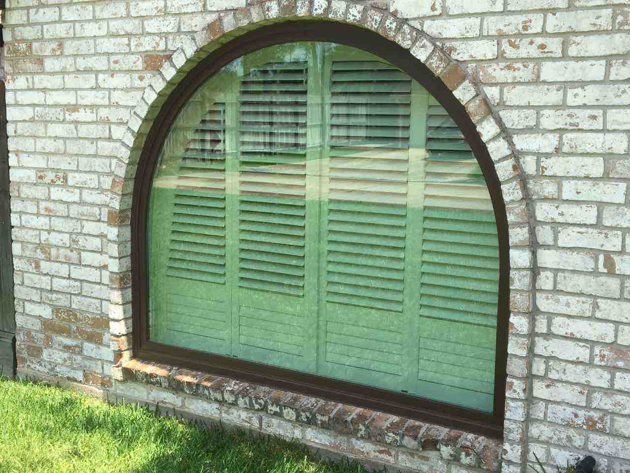 Decorative Custom Arch Anderson Window Tempered Glass for Windows